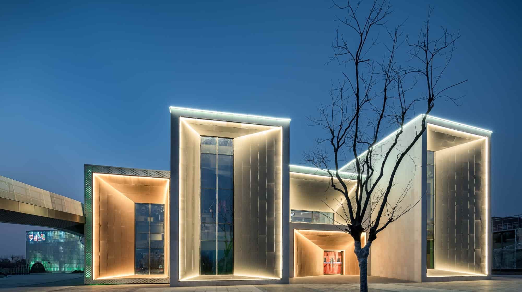 طراحی نورپردازی نمای ساختمان | 5 تکنیک‌ حرفه‌ای